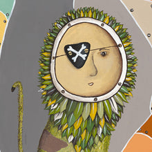 画像をギャラリービューアに読み込む, Dimitri - the forest pirate lion